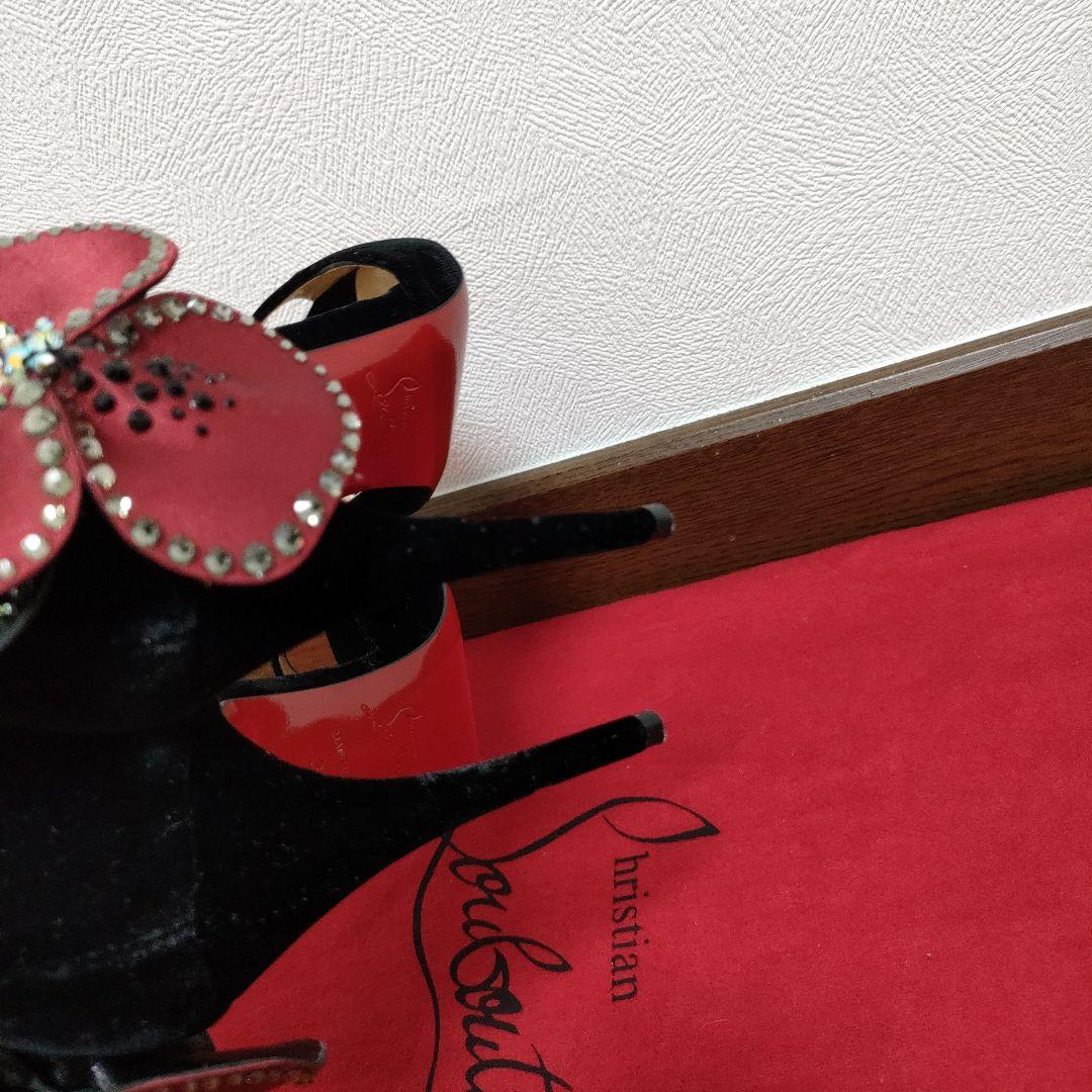 美品　Christian Louboutin サンダル　ハイヒール　35 1/2