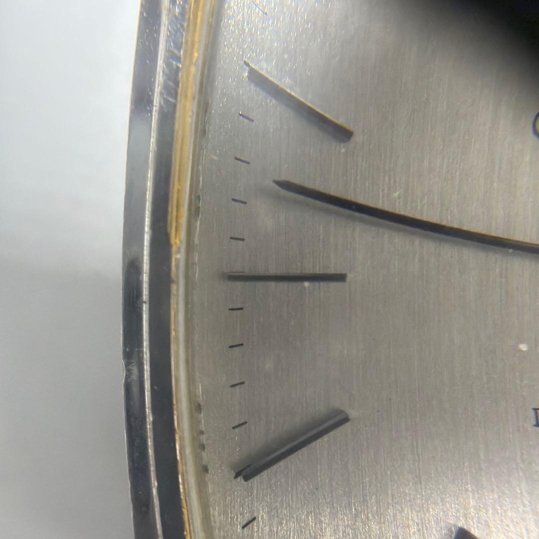 OMEGA クォーツ 時計 シルバー