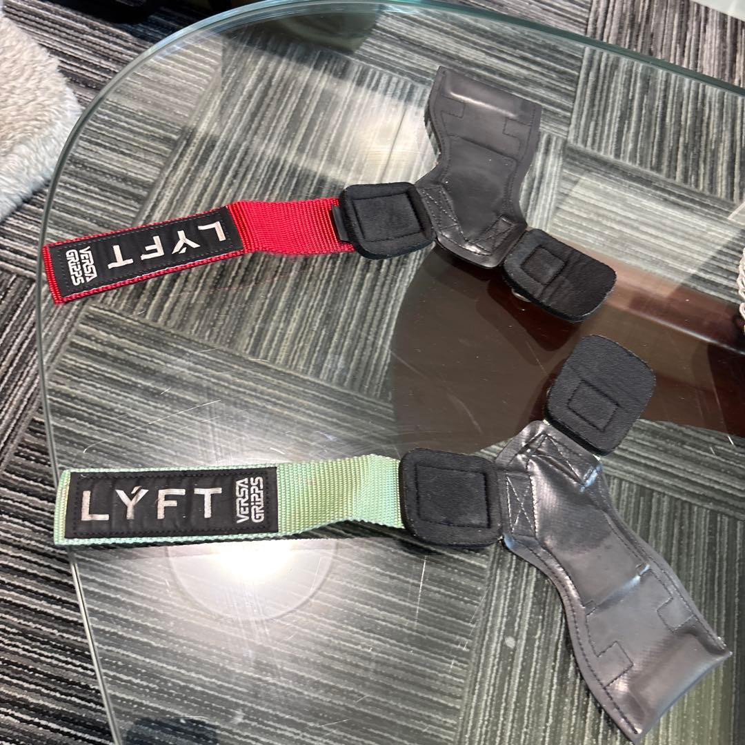 F　LYFT パワーグリップ レッド/グリーン　エドワード加藤