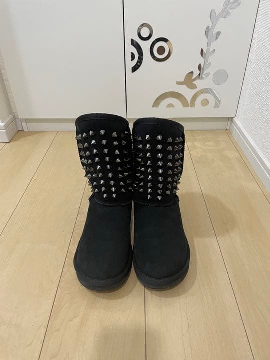 LAセレブ着用　ピストル シープスキンブーツ　24cm