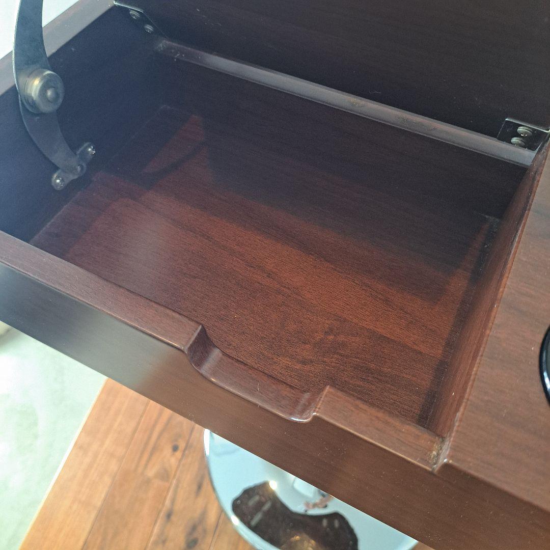 ヴィンテージ　ドレッサー　昭和レトロ　ミッドセンチュリー　スペースエイジ　茶色