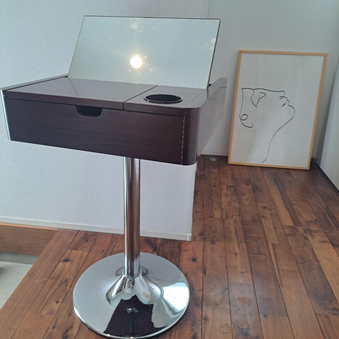 ヴィンテージ　ドレッサー　昭和レトロ　ミッドセンチュリー　スペースエイジ　茶色