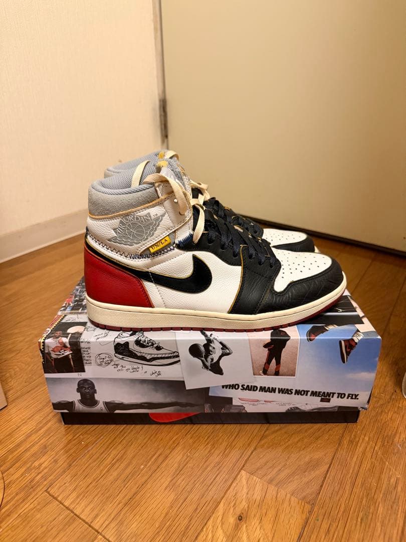 union Jordan 1 つま黒28cm