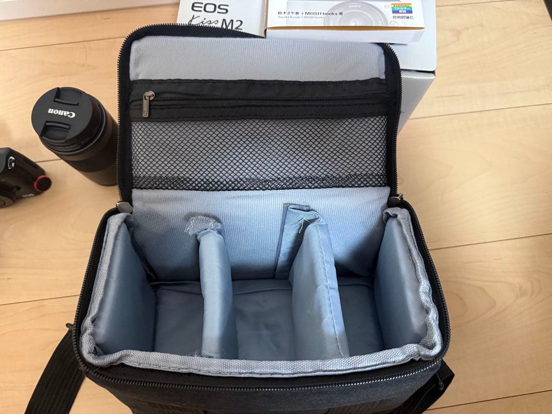 Canon EOS Kiss M2 本体と付属品