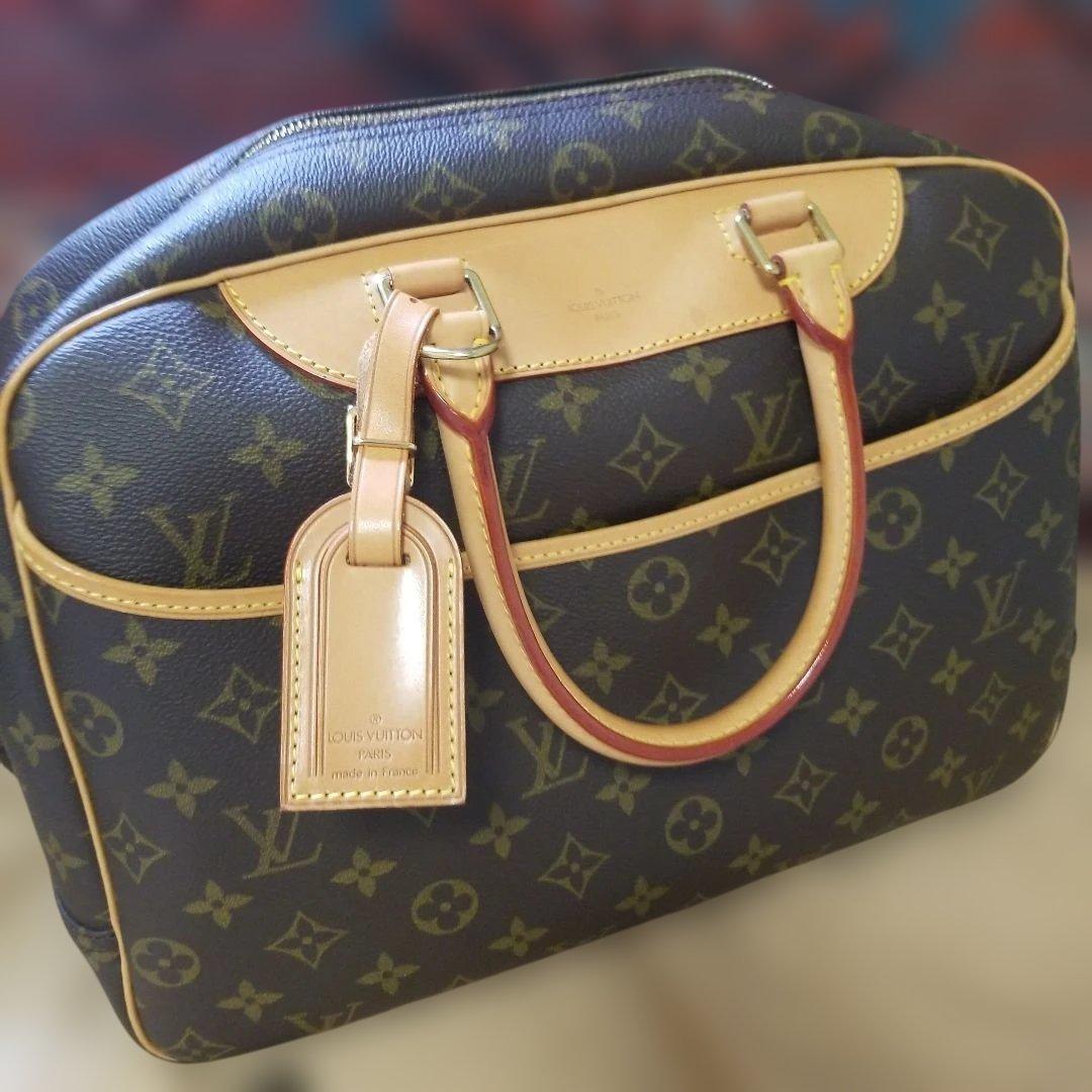 【正規品】 希少ルイヴィトン モノグラム ドーヴィル ボストンバッグ 美品