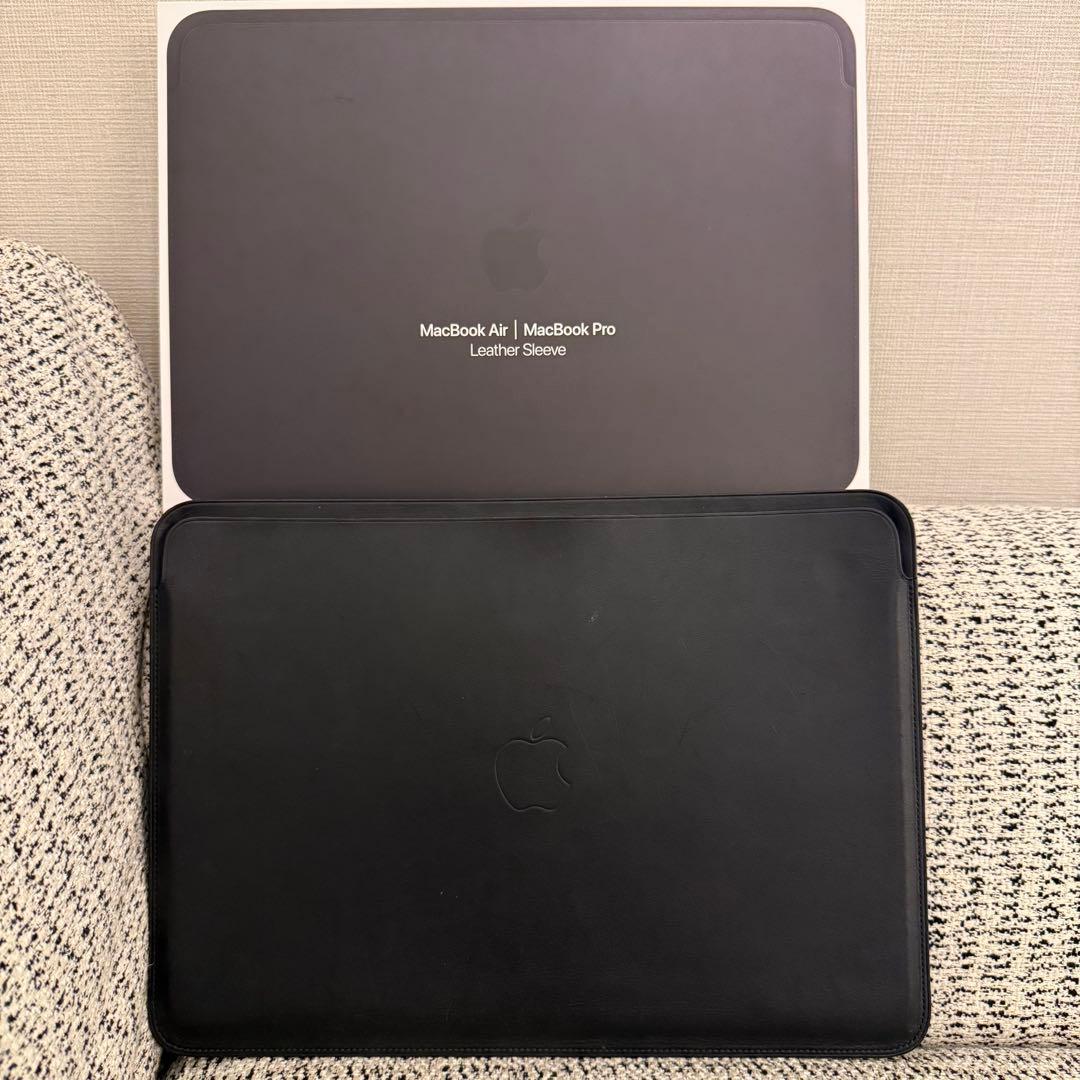 その他ノートPCアクセサリー MacBook leather sleeve