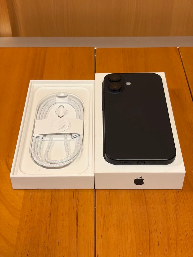 【SIMフリー】iPhone 16 128GB ブラック