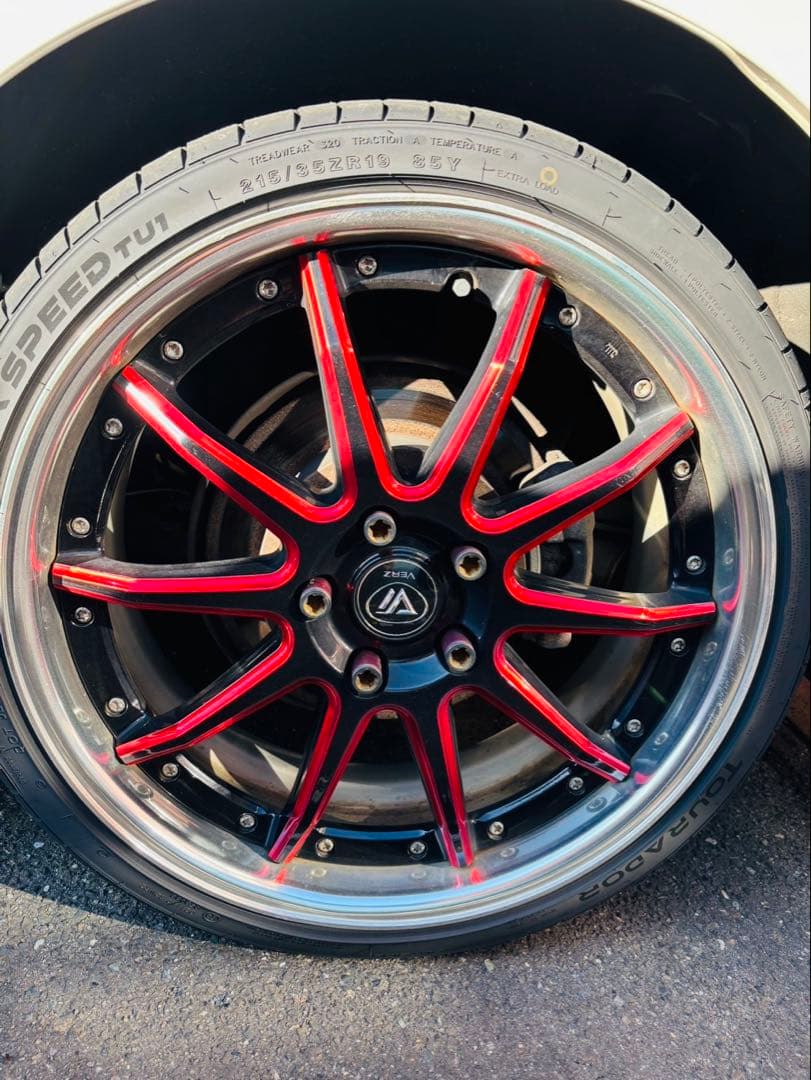 おく KUHL VERZ-WHEELS 19インチ タイヤ付き