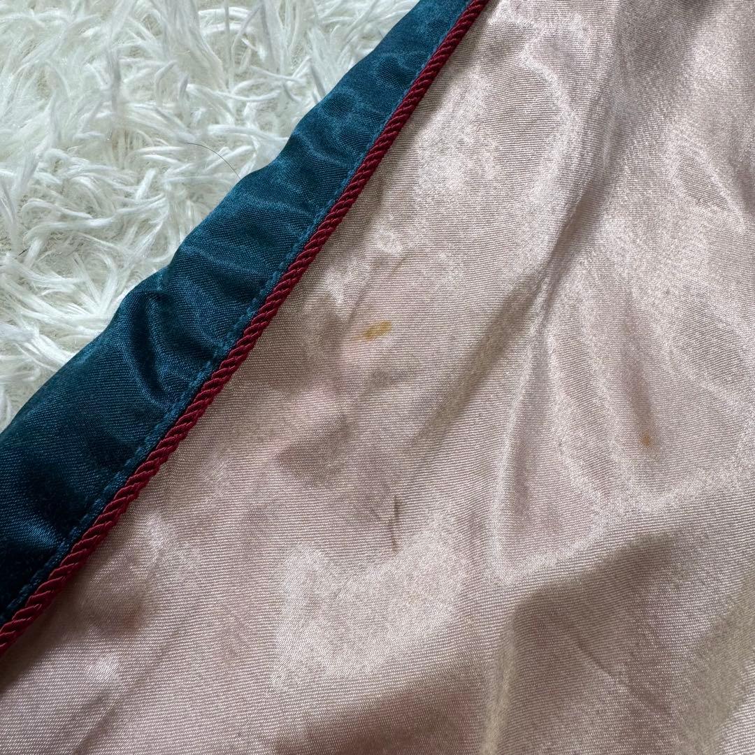 希少✨HOUSTON スカジャン　リバーシブル　虎　七福神　刺繍　L