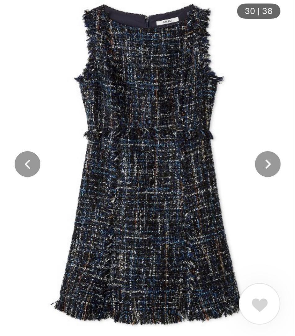 SNIDEL ツイードミニワンピース