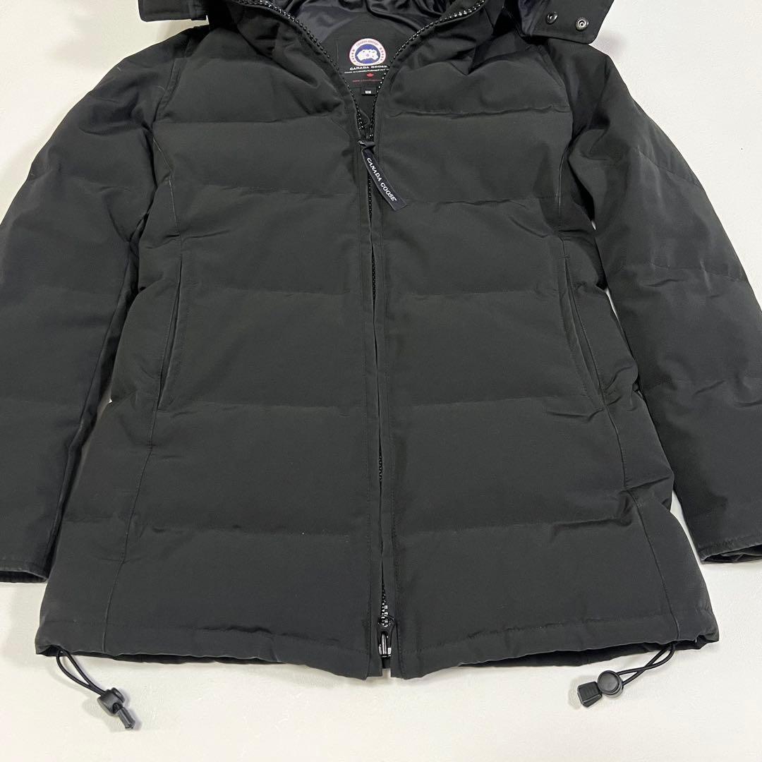 カナダグース ベルビルパーカ ダウンコート フード ファー ブラック M