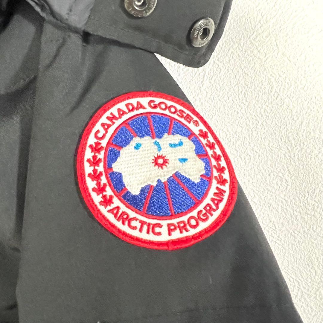 カナダグース ベルビルパーカ ダウンコート フード ファー ブラック M