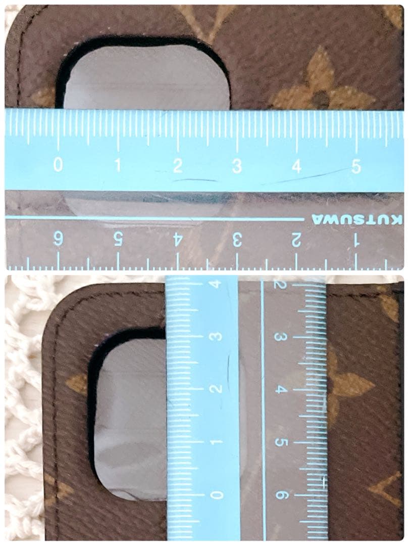 未使用級　LOUIS VUITTON iPhone 11 フォリオマカサー手帳型