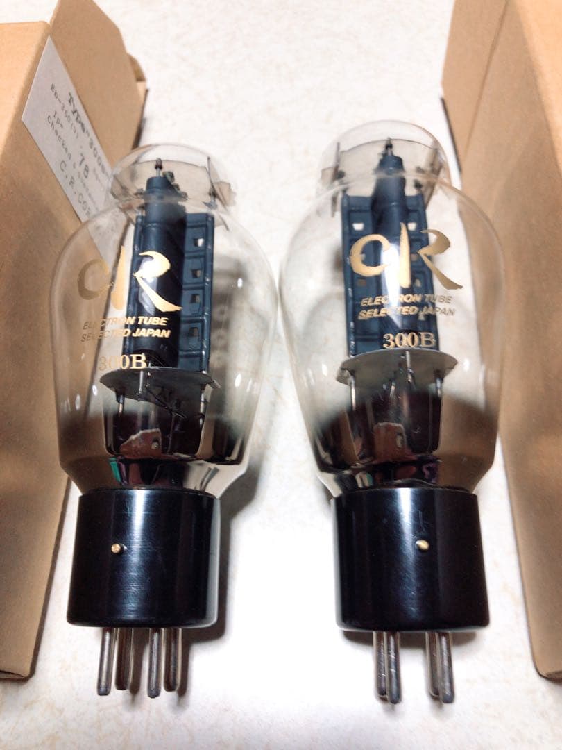 300B 真空管 2本セット オリジナルボックス付き
