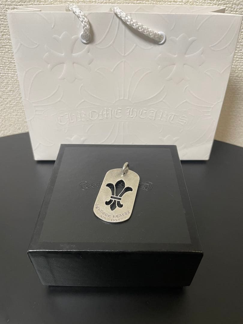クロムハーツ　フレア　ドックタグ　ネックレス