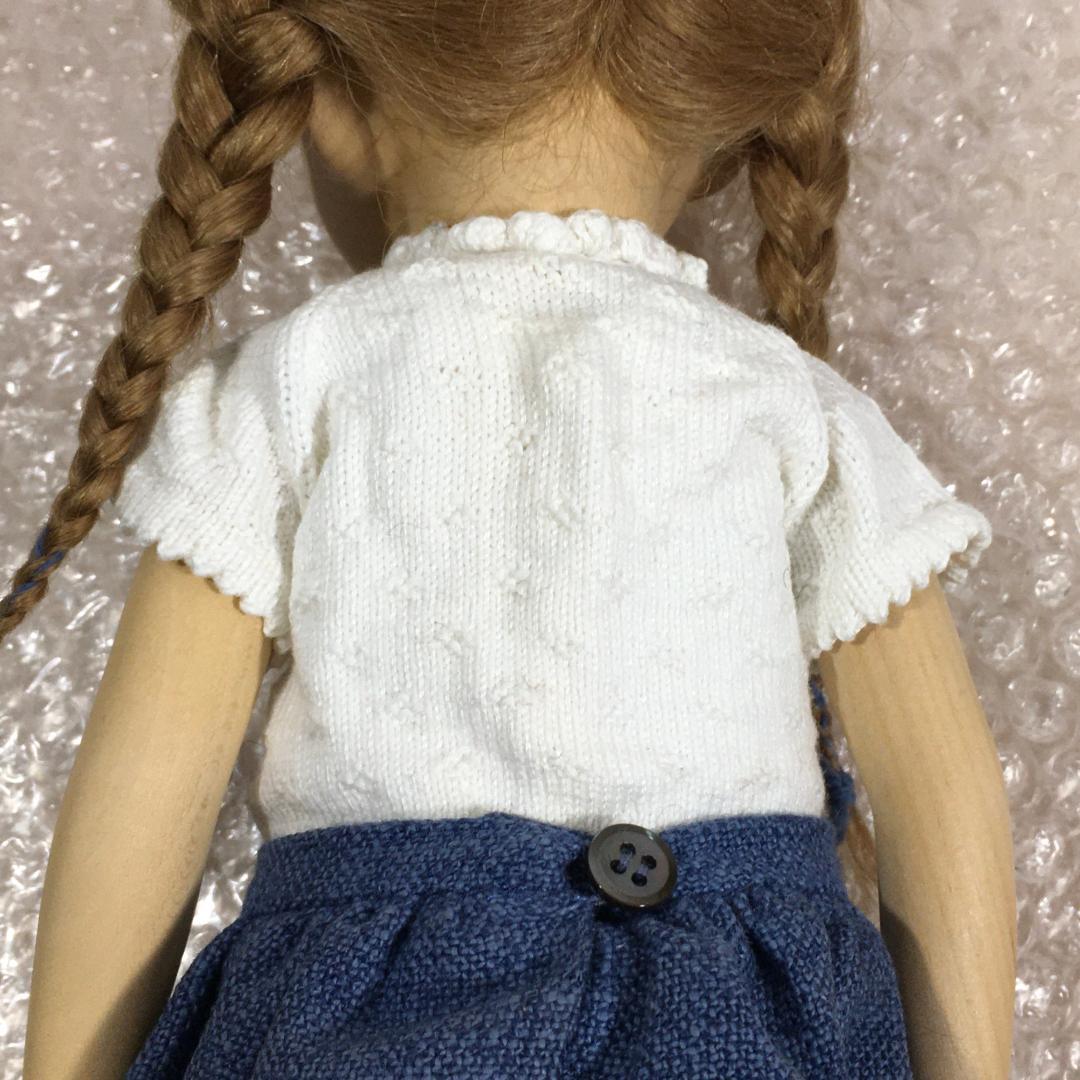 ○[美品] ポングラッツ人形 pongratz オールウッド 木製人形37cm