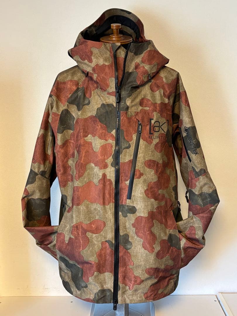 ボード/ウェア/BURTON ak/迷彩/ジャケット/マウンパ/カモ/藤原ヒロシ