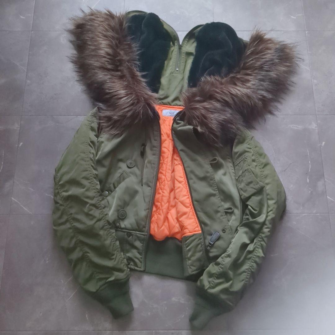 美品 AZUL by moussy N-2B フライトジャケット 短丈 Y2K