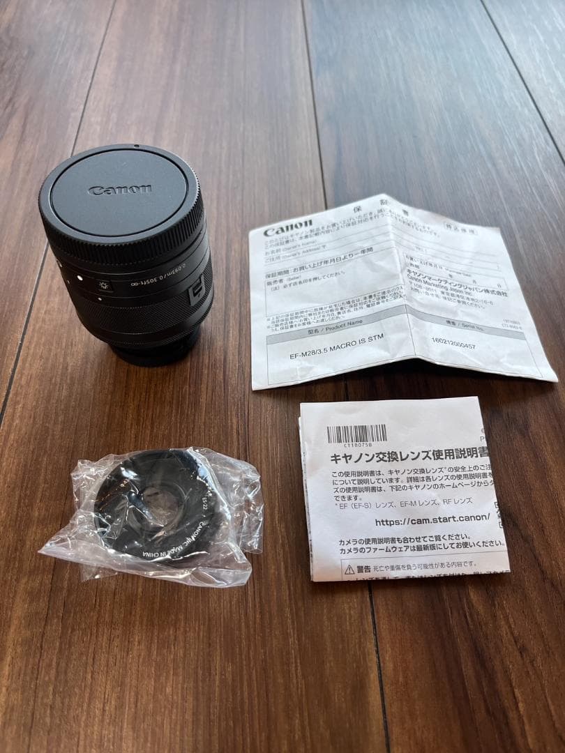 Canon マクロレンズ EF-M28mm F3.5 IS STM