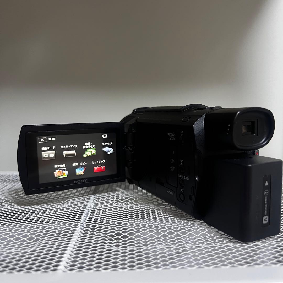 ※専用※【美品・付属品完備】SONY 4K ビデオカメラ FDR-AX60