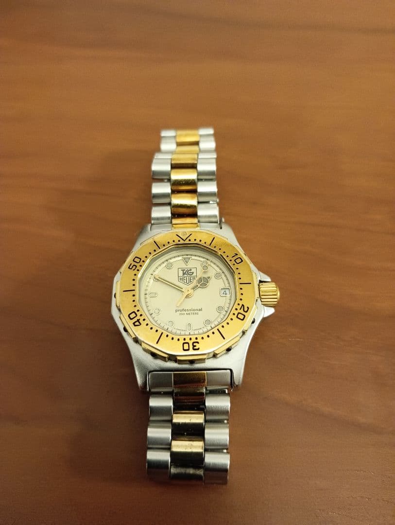 シルバーゴールド クォーツ腕時計 レディース