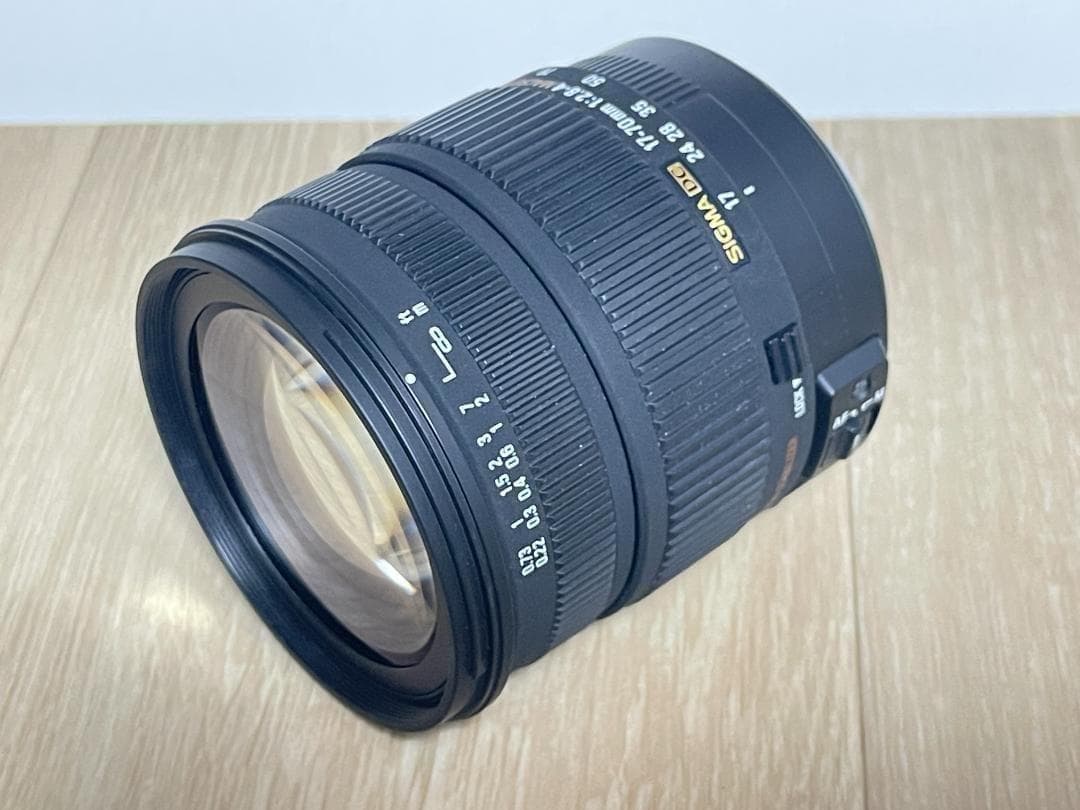 レンズ(ズーム) SIGMA 17-70mm F2.8-4 DC MACRO OS CanonEF