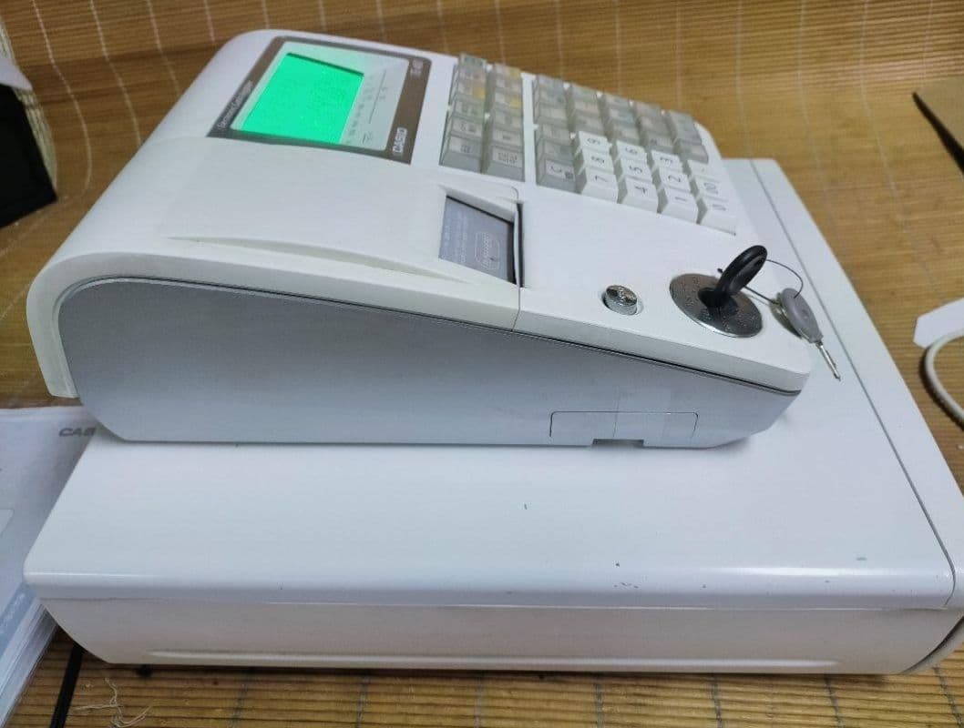 カシオレジスター　TE-400　フル設定無料　PC連携売上管理　919100