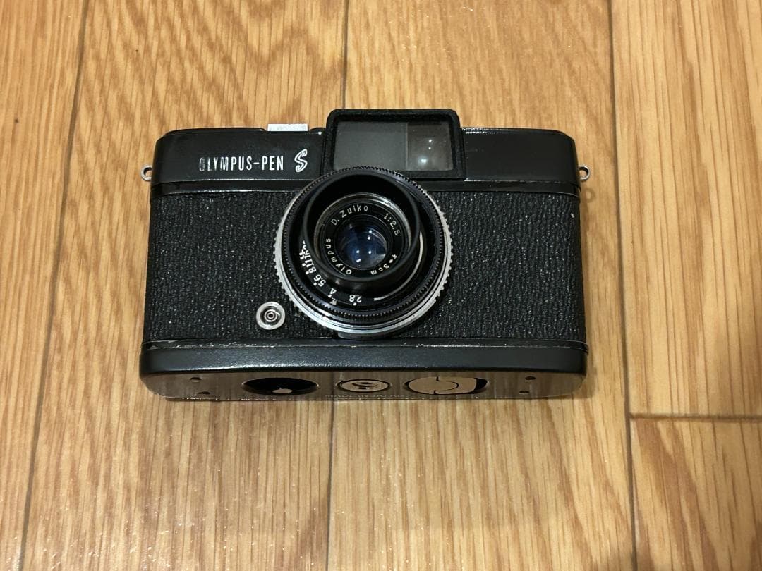 OLYMPUS-PEN S OLYMPUS オリンパス ブラック 動作品