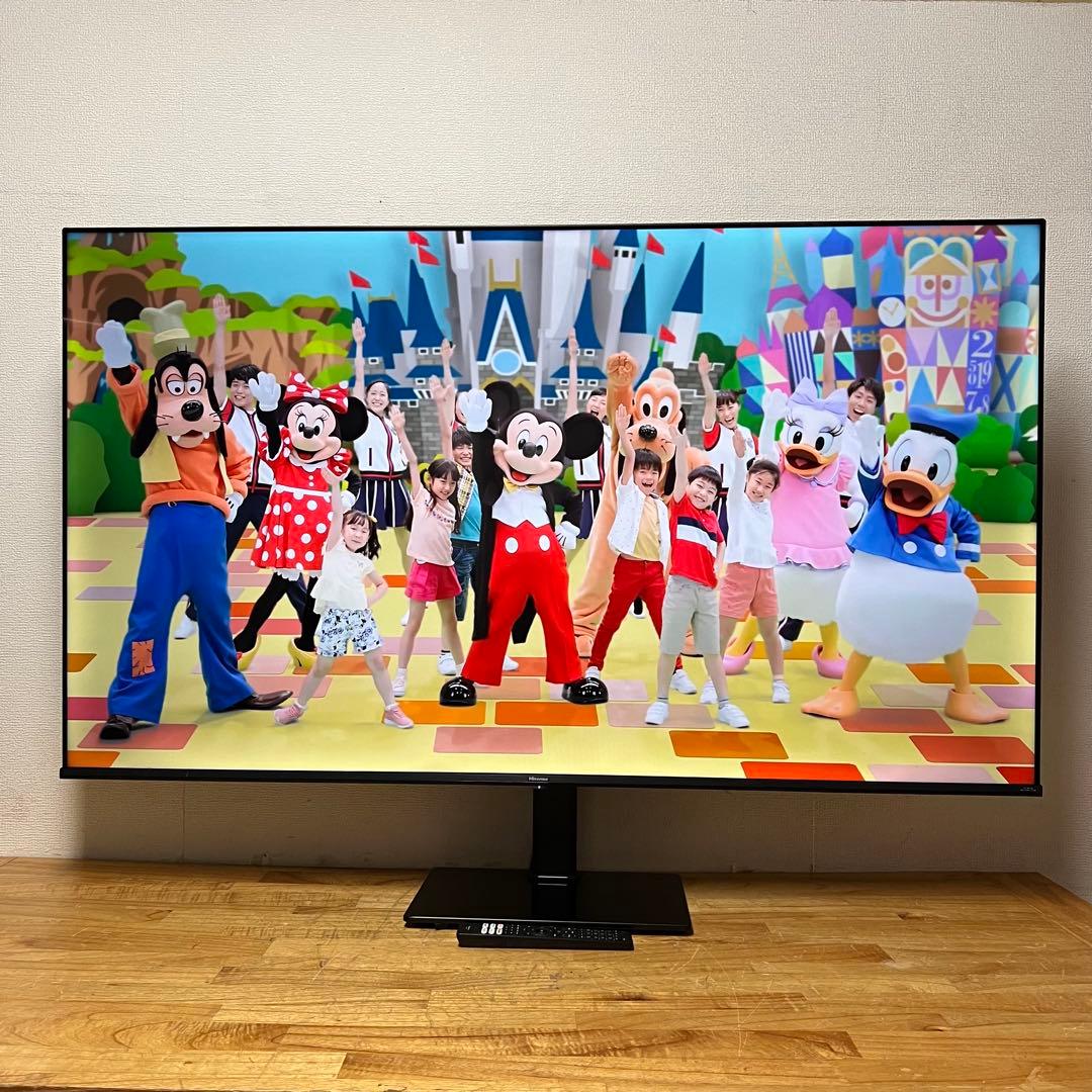 ハイセンス 65V型 液晶テレビ 4Kチューナー内蔵 65E6G 動画アプリ搭載
