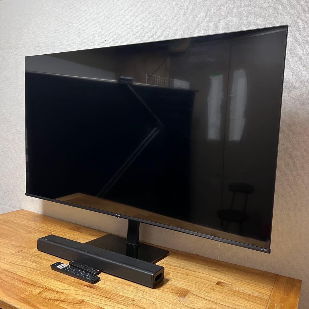 ハイセンス 65V型 液晶テレビ 4Kチューナー内蔵 65E6G 動画アプリ搭載