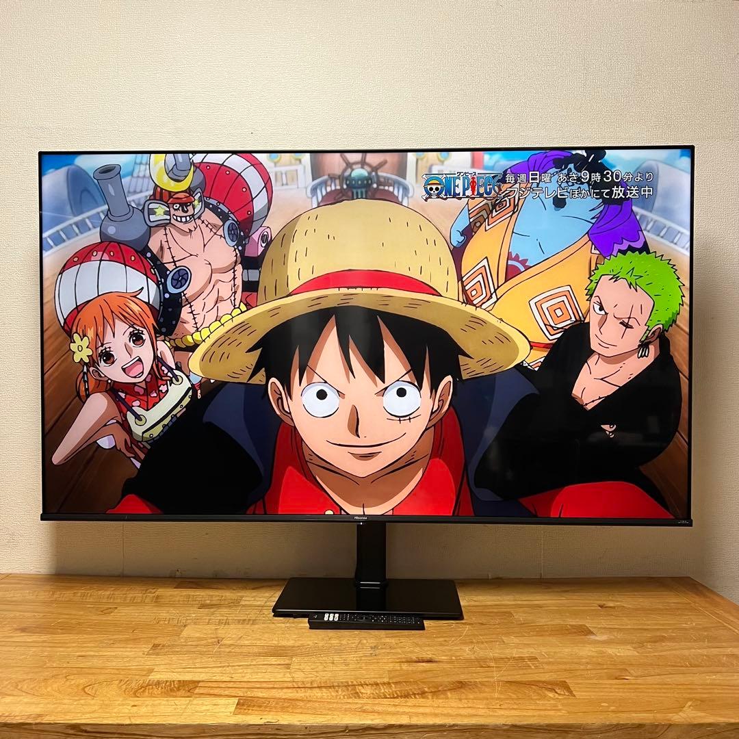 ハイセンス 65V型 液晶テレビ 4Kチューナー内蔵 65E6G 動画アプリ搭載