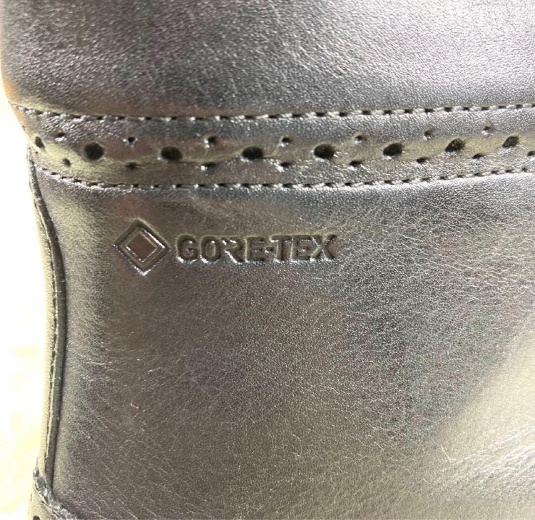 『未使用級』リーガル レースアップブーツ サイドジップ 23 ゴアテックス