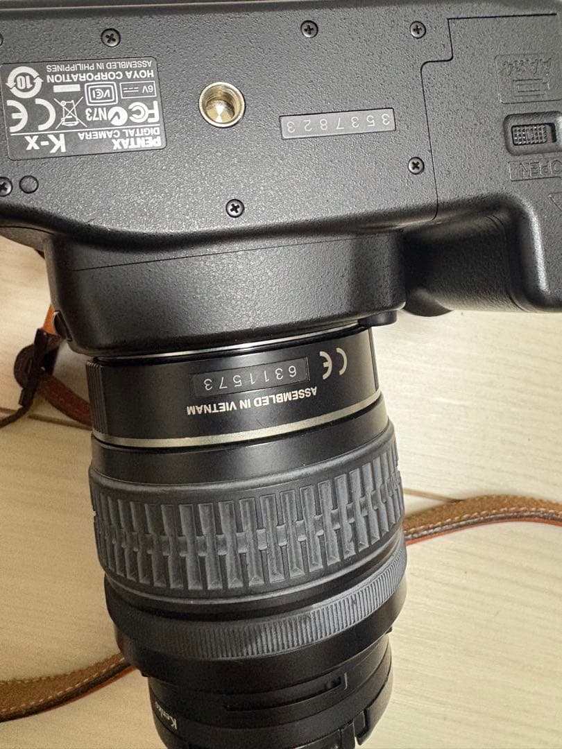 【動作確認済み】PENTAX K-x 一眼レフカメラ　望遠レンズ　カメラバッグ