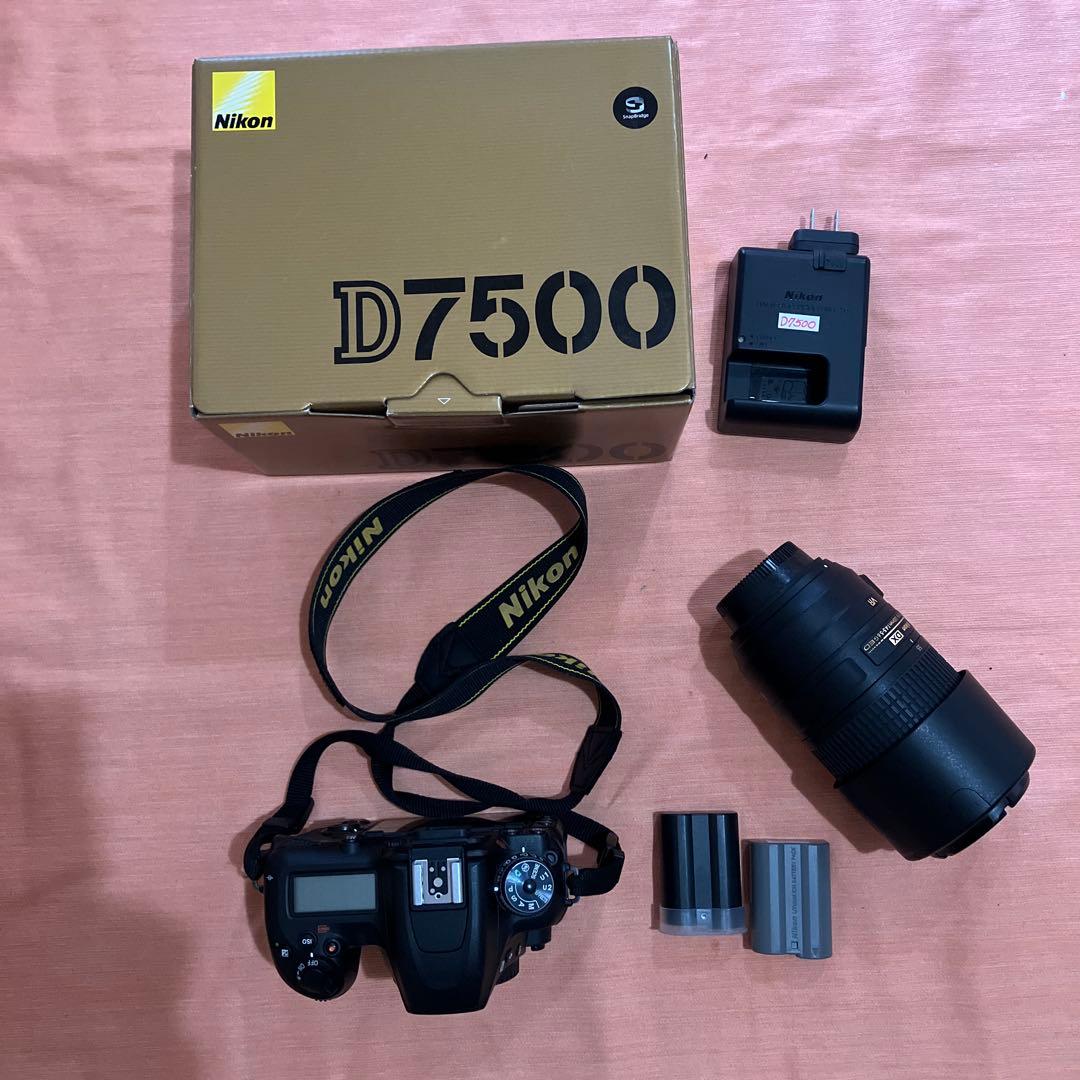 ⭐︎Nikon D7500 デジタル一眼レフカメラ レンズ付き