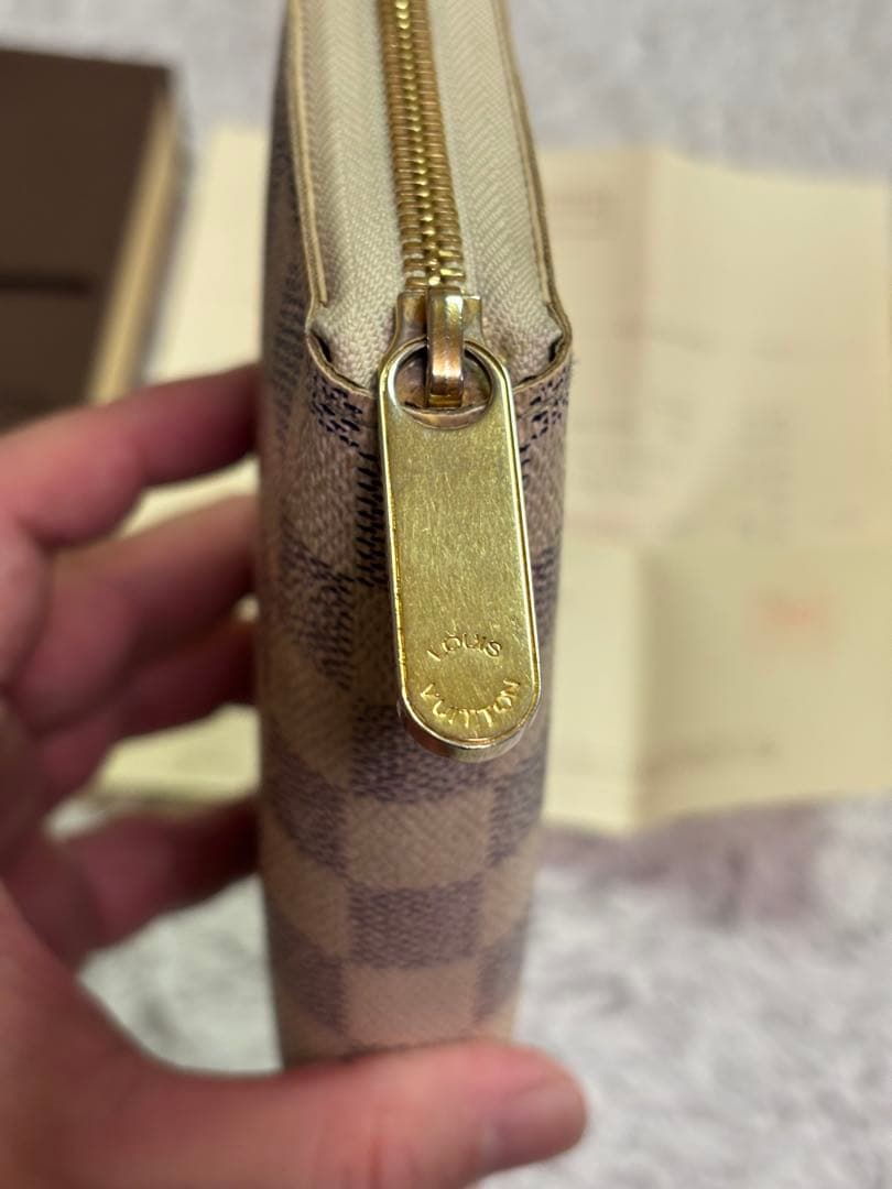 4*☆様 ルイヴィトン ダミエ ジッピーウォレット ラウンドファスナー長財布