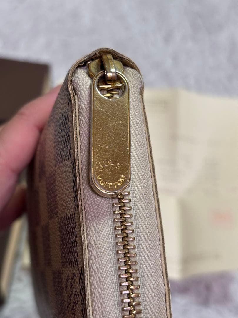 4*☆様 ルイヴィトン ダミエ ジッピーウォレット ラウンドファスナー長財布
