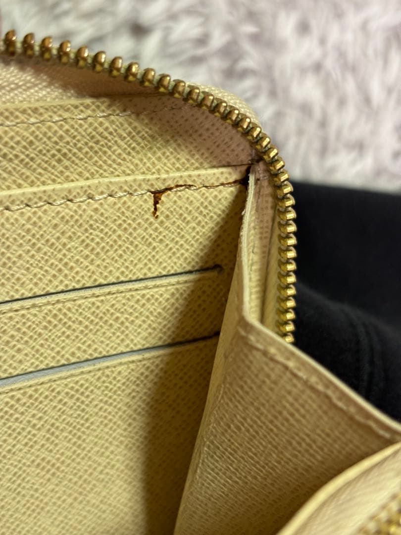 4*☆様 ルイヴィトン ダミエ ジッピーウォレット ラウンドファスナー長財布