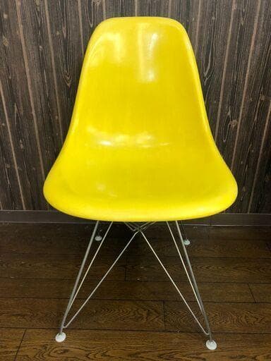 〈即購入可〉ハーマンミラー イームズ チェア ビンテージ イエロ 現状渡し