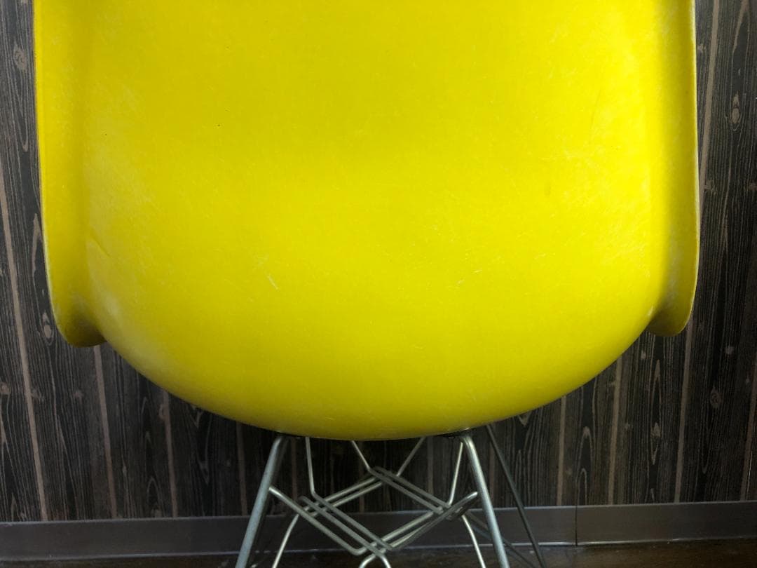 〈即購入可〉ハーマンミラー イームズ チェア ビンテージ イエロ 現状渡し