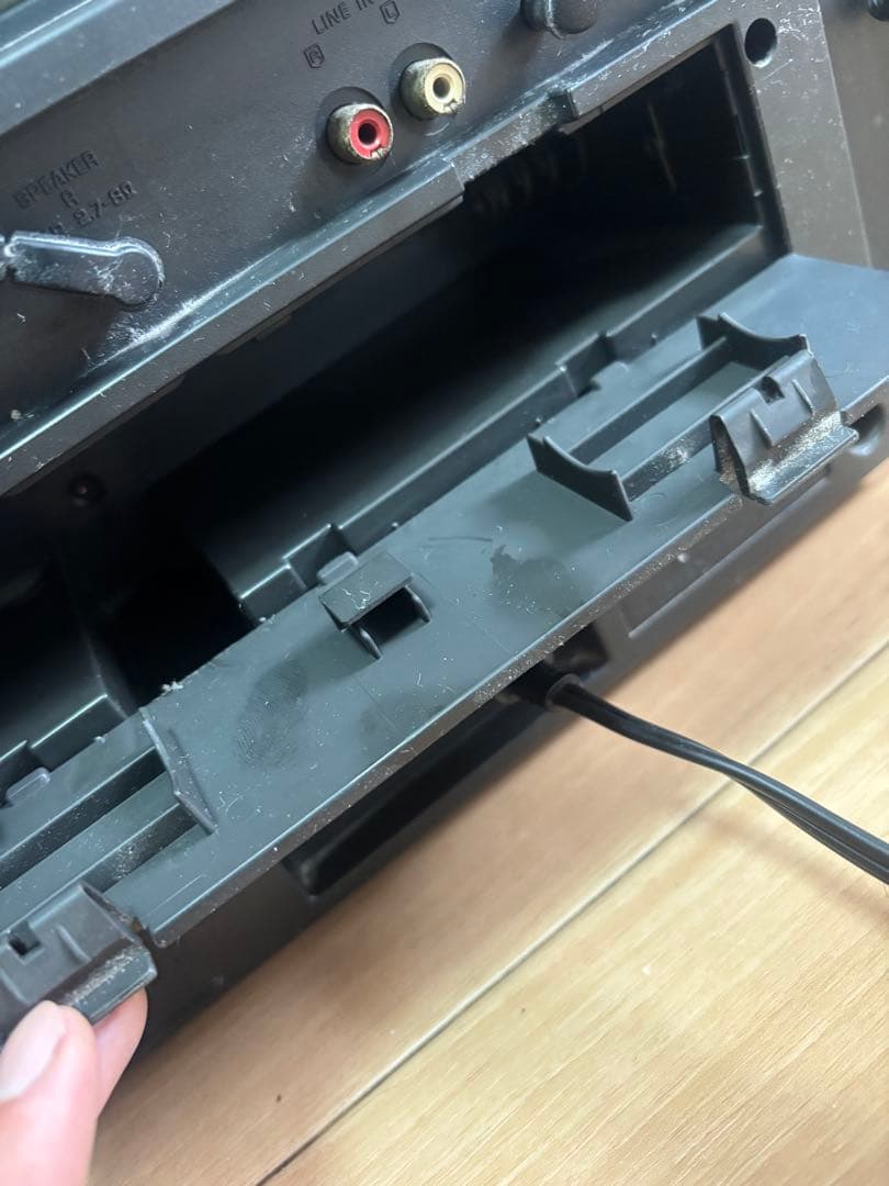 National RX-CW50ダブルカセットコンポ　ジャンク品