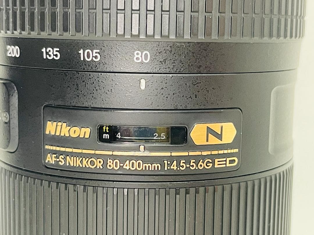 【ほぼ未使用品】ニコン AF-S 80-400mm f4.5-5.6G ED