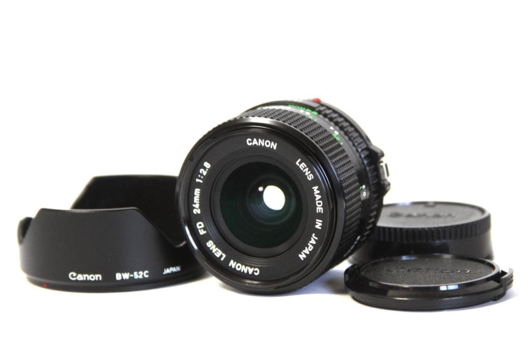 フィルムカメラ yashicaflex Canon NEW FD 24mm F2.8