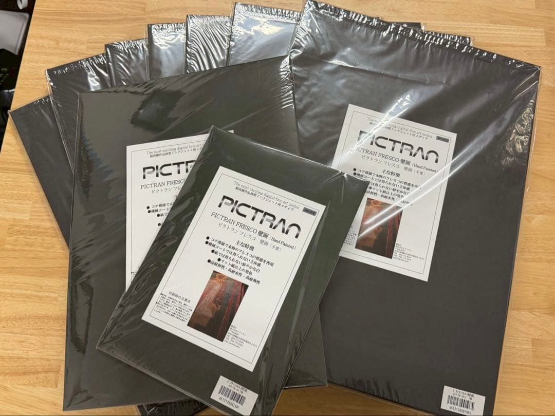 【未使用】印刷用紙　ピクトラン　フレスコ壁画　A4／A3／A3ノビ