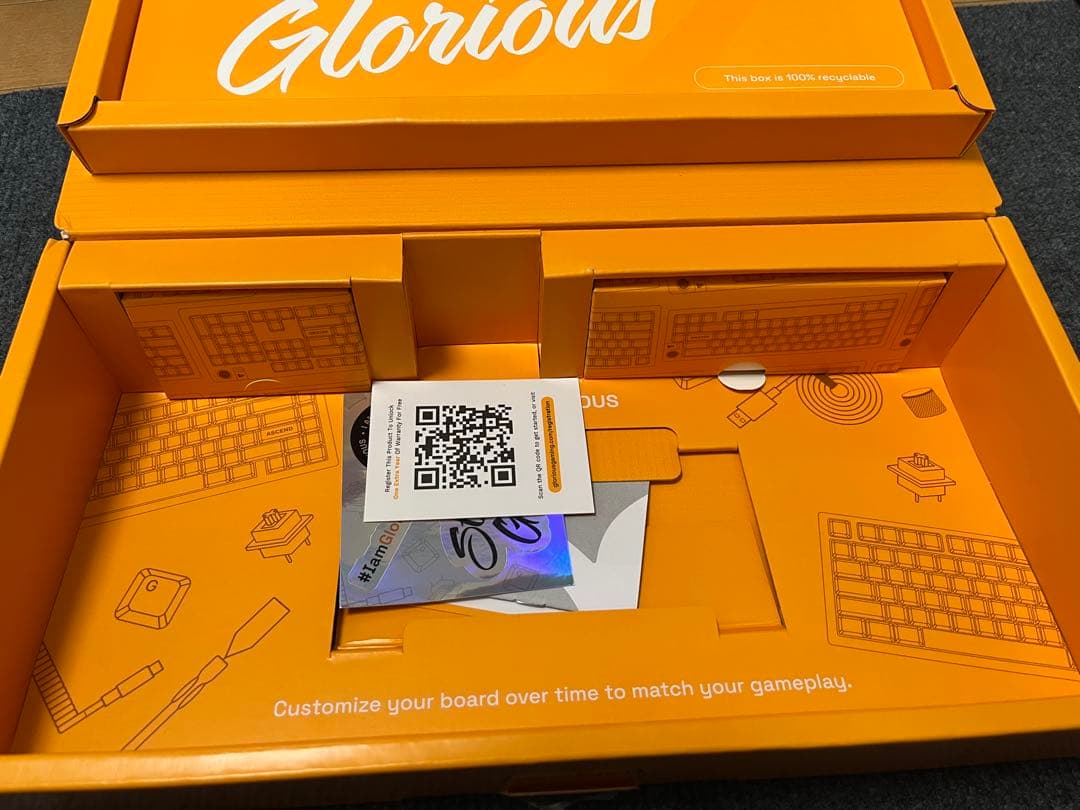 GLORIOUS GMMK 3 HE メカニカルキーボード