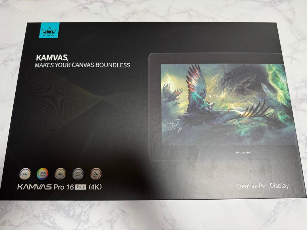 HUION 液タブ Kamvas Pro 16 Plus (4K)
