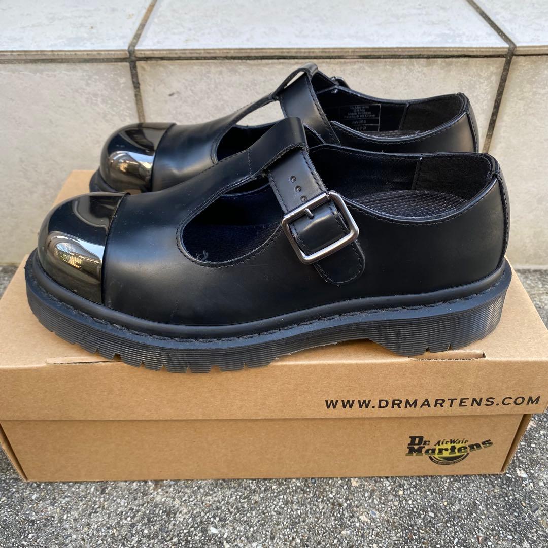 【超稀少】Dr. Martens GRAB メタルトゥ サンダルライク シューズ