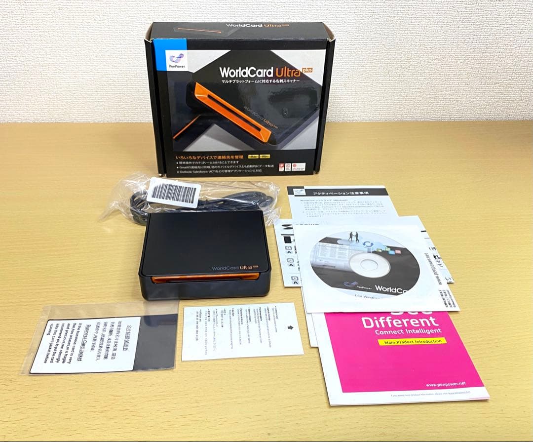WorldCard Ultra Plus 400-SCN005N 名刺スキャナー