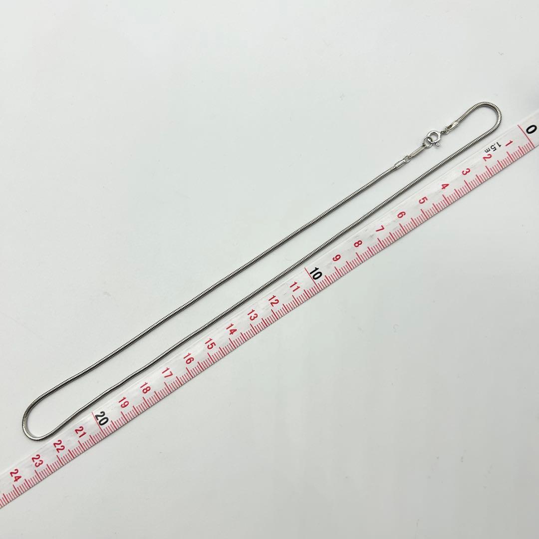 美品　ティファニー　スネーク　チェーン　ネックレス　シルバー　925
