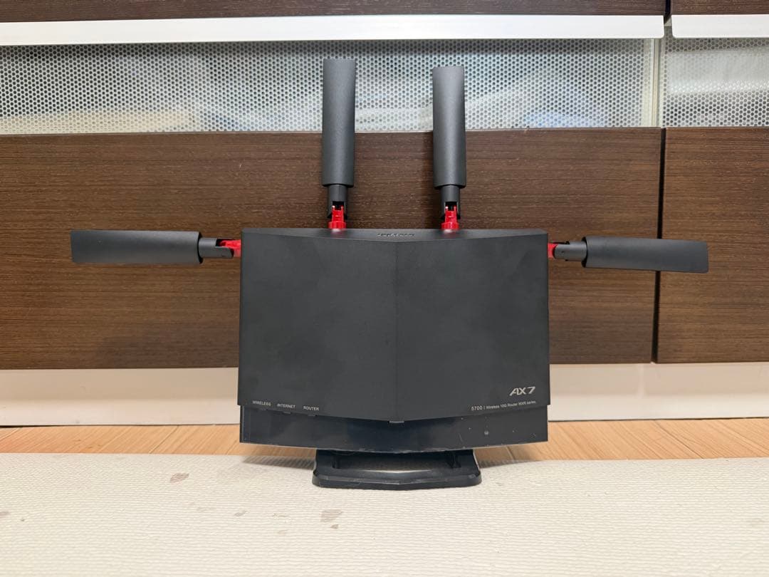 BUFFALO ルーター 本体 wxr-5700AX7S-d