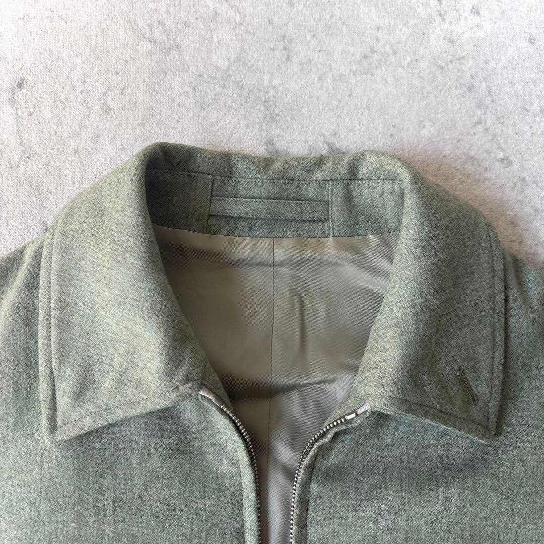 良品 マーガレットハウエル 日本製ウール スウィングトップ ブルゾン ドリズラー